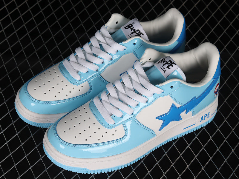 BAPE Bapesta 'TFS-001 Low 'Baby Milo - Light Blue'