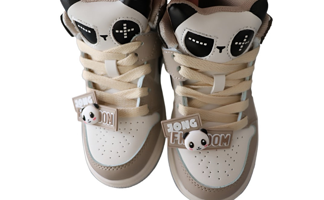 Kids Air Jordan 1 High 'Panda Sail Brown'