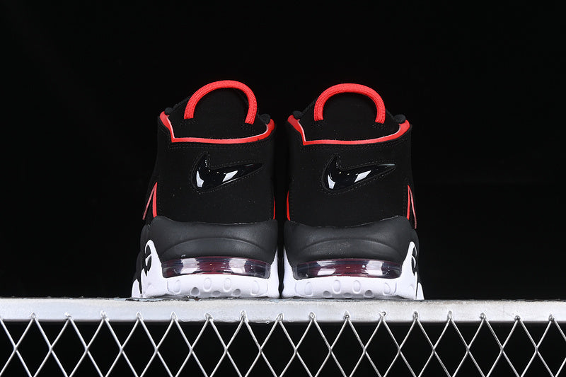 Air More Uptempo 96 Red Toe Black/University Red-White