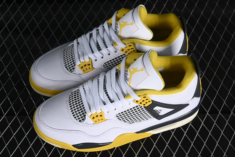 Air Jordan Retro 4 Vivid Sulfur White