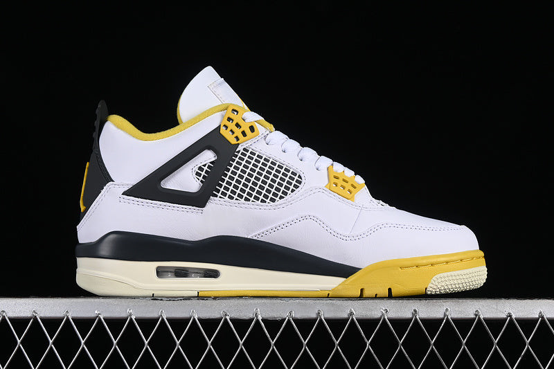 Air Jordan Retro 4 Vivid Sulfur White