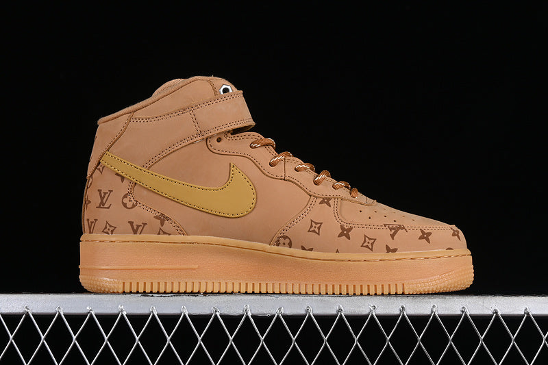 Air Force One High X Louis Vuitton Grey/Brown
