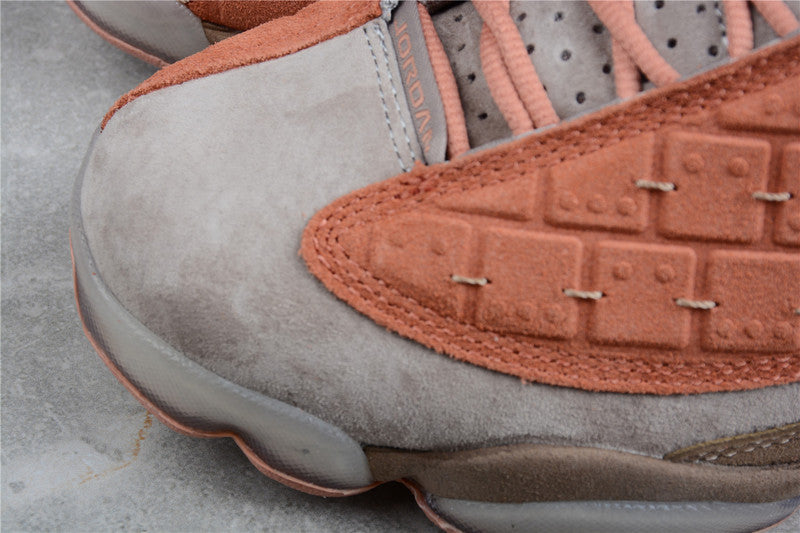 Air Jordan Retro 13 Low X Clot NRG Terracotta/Sepia Stone-Canteen
