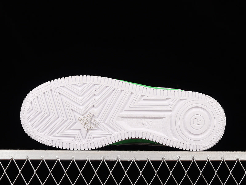 BAPE Bapesta 'White Green'