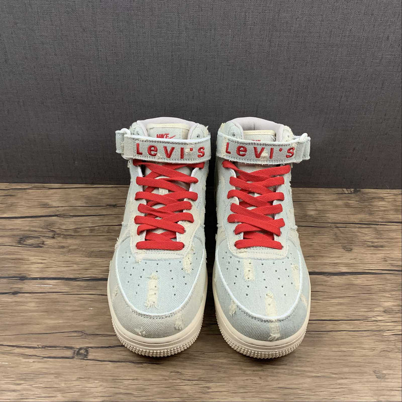 Air Force One High X Levi's Blue Jeans