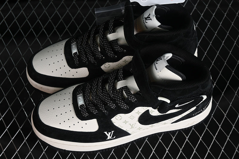 Air Force One High X Louis Vuitton Black-White