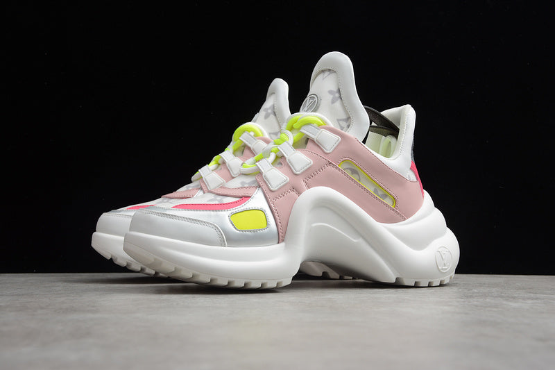 Louis Vuitton Archlight Trainer White Pink