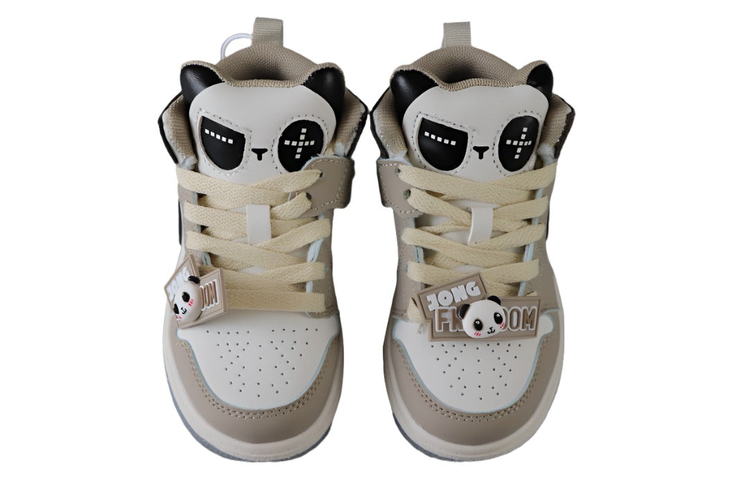 Kids Air Jordan 1 High 'Panda Sail Brown'