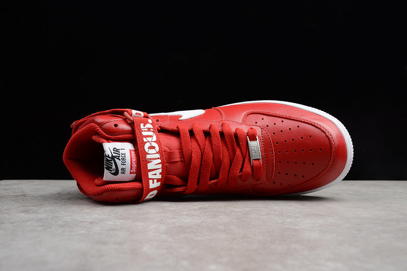 Air Force One High X Supreme SP Varsity Red/White