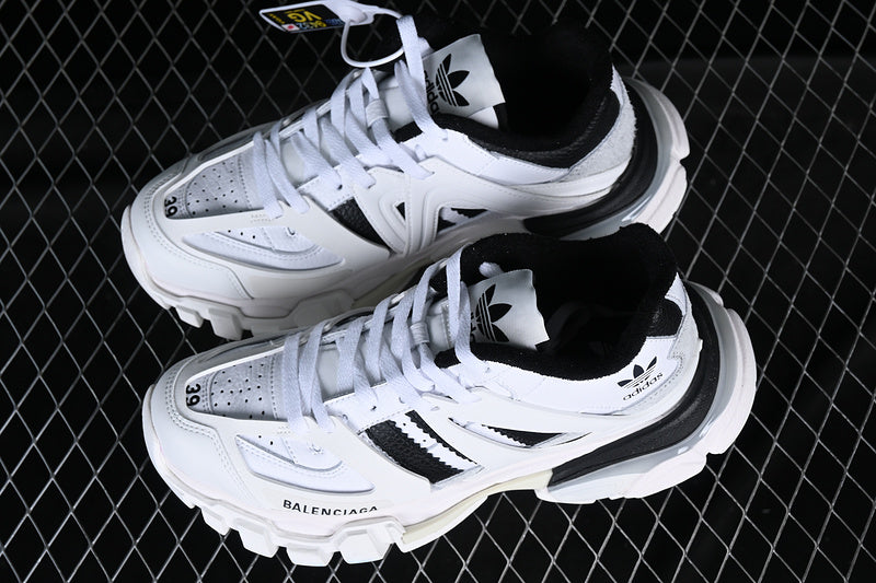 Balenciaga Track X Adidas White Black
