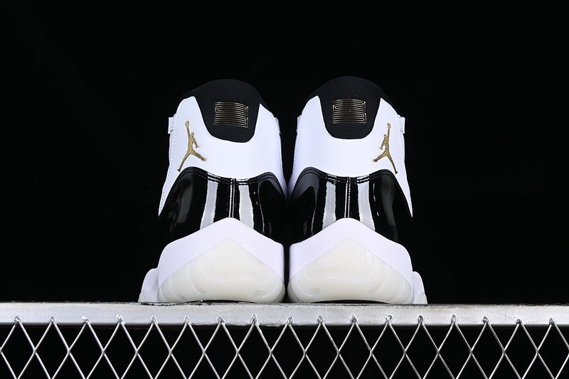 Air Jordan Retro 11 DMP Black/White-Gold