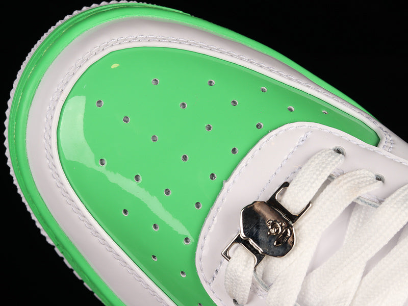 BAPE Bapesta 'White Green'