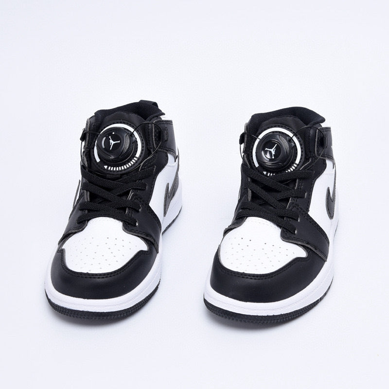 Kids Air Jordan 1 High 'Black White'
