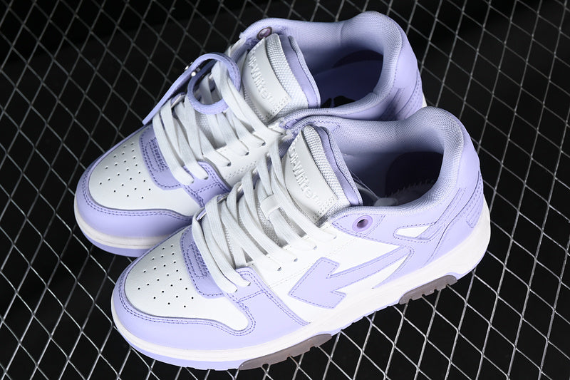 Off-White Out Of Office Calf Leather Lilac Purple