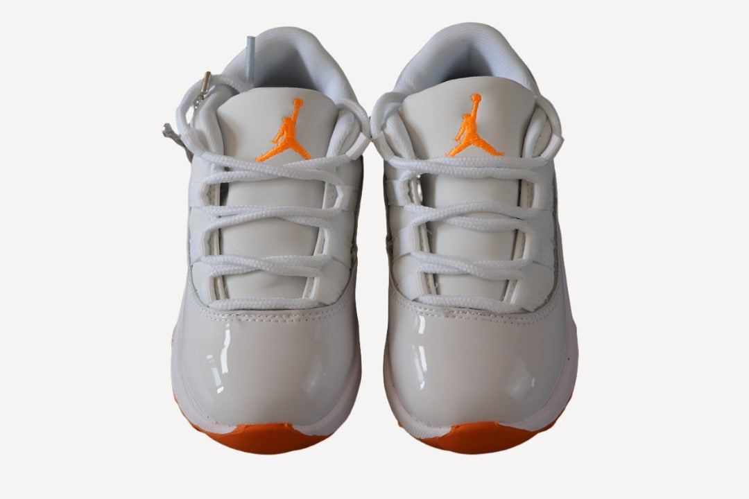 Kids Air Jordan Retro 11 Low 'Citrus'