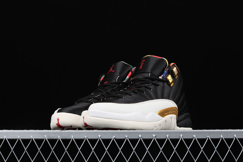Air Jordan Retro 12 Chinese New Year Black/Metallic Gold