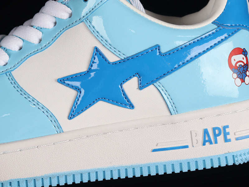BAPE Bapesta 'TFS-001 Low 'Baby Milo - Light Blue'
