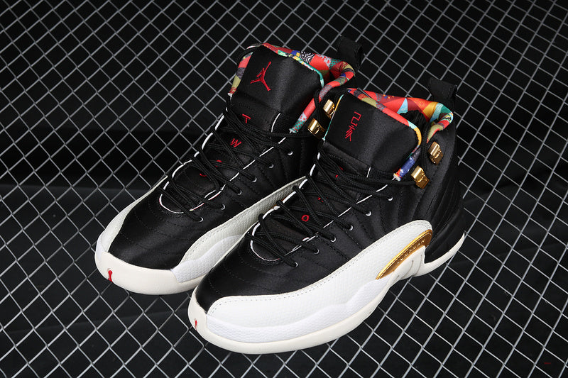 Air Jordan Retro 12 Chinese New Year Black/Metallic Gold