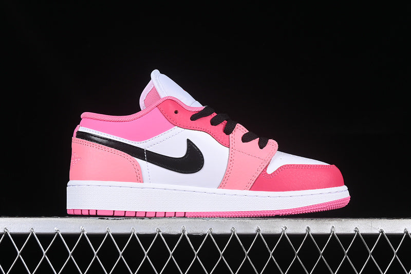 Air Jordan Retro 1 Low Pink/Ice Pink/White-Black