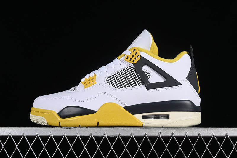 Air Jordan Retro 4 Vivid Sulfur White