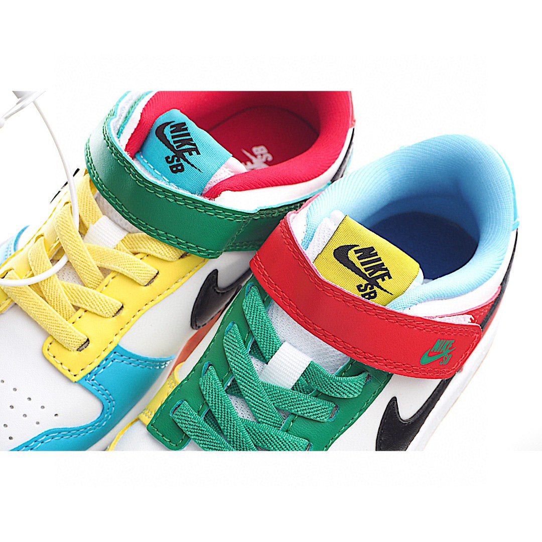Kids Nike Dunk Low Free 99 White GS