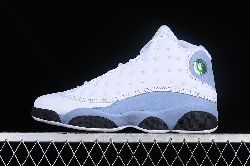 Air Jordan Retro 13 White/Blue Grey-Black