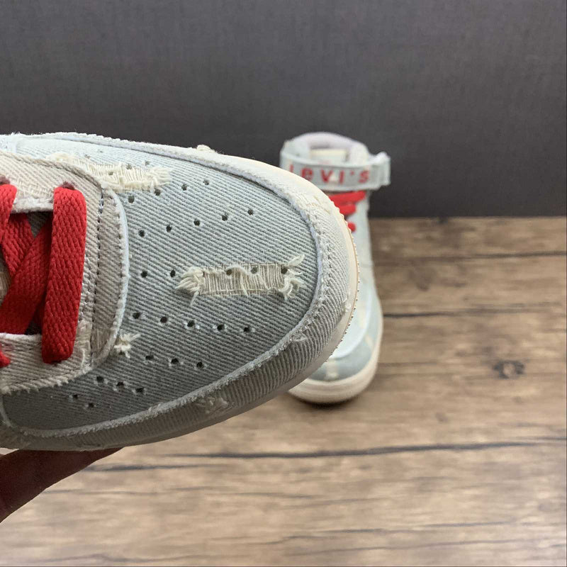 Air Force One High X Levi's Blue Jeans