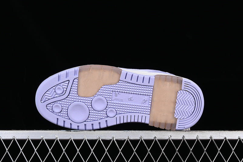 Off-White Out Of Office Calf Leather Lilac Purple