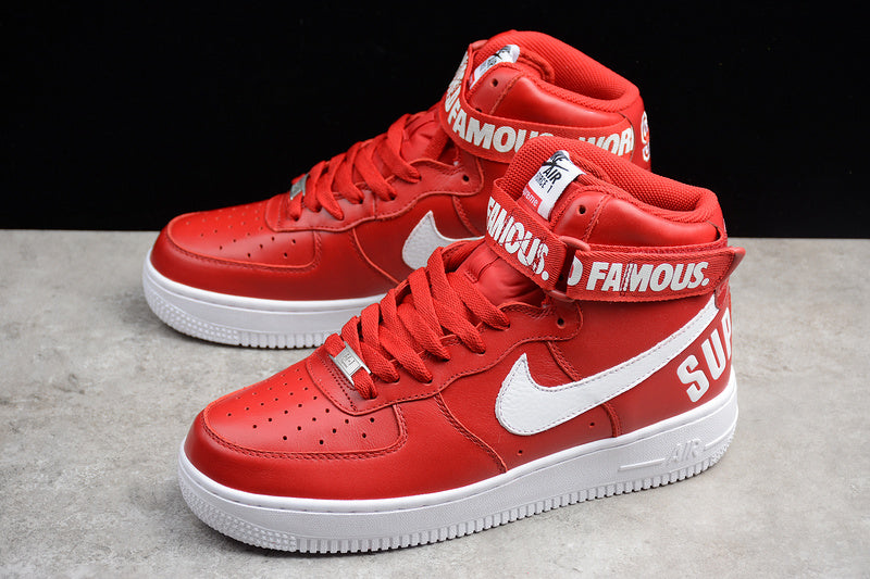 Air Force One High X Supreme SP Varsity Red/White
