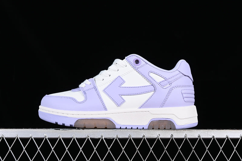 Off-White Out Of Office Calf Leather Lilac Purple