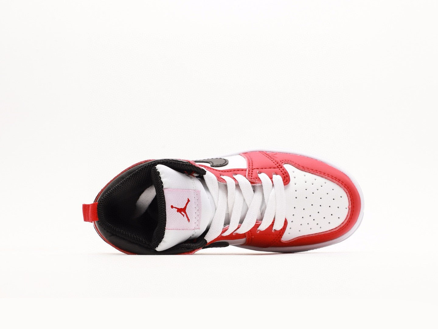 Kids Air Jordan 1 High 'Red White Black'
