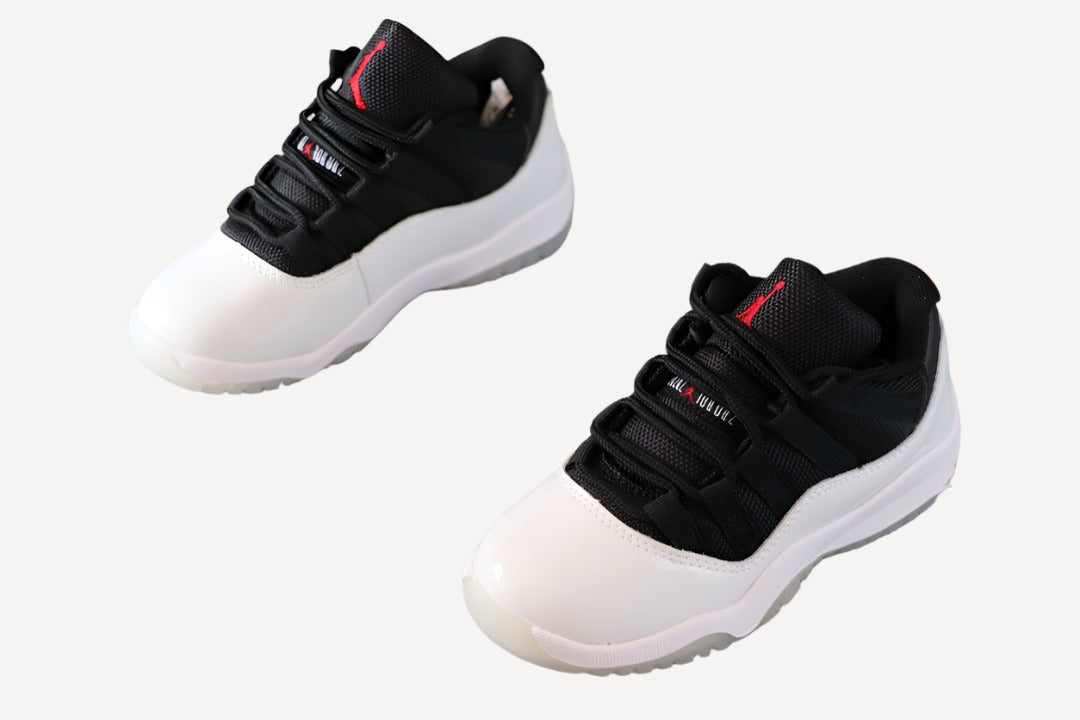 Kids Air Jordan Retro 11 Low 'Tuxedo'