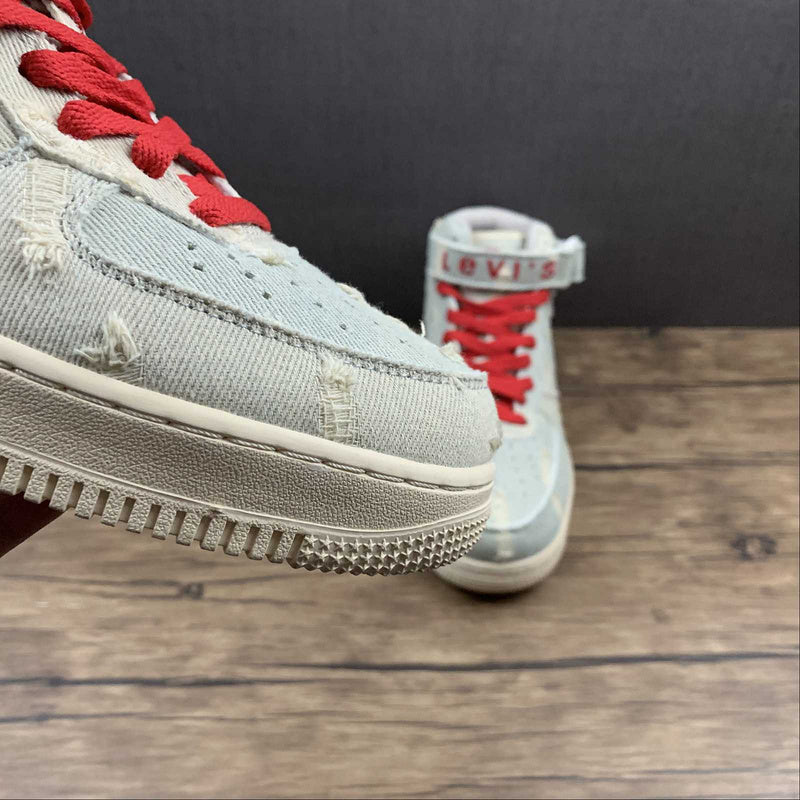 Air Force One High X Levi's Blue Jeans
