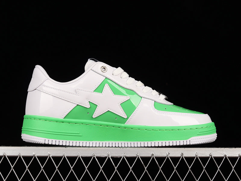 BAPE Bapesta 'White Green'