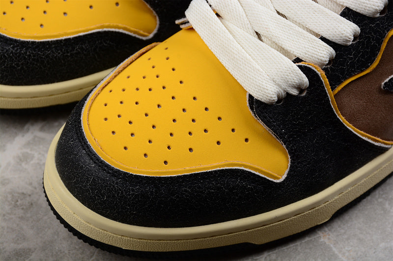 BATHING APE® Sk8 Sta 'Black Yellow'