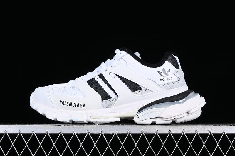 Balenciaga Track X Adidas White Black
