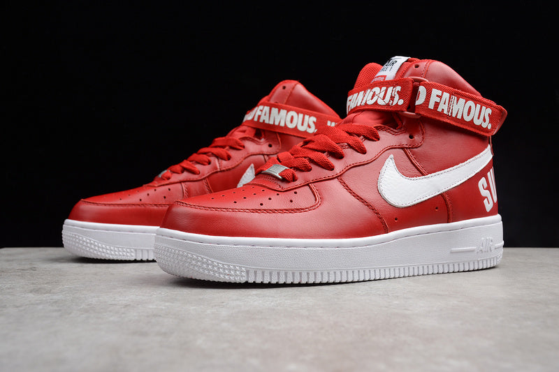 Air Force One High X Supreme SP Varsity Red/White