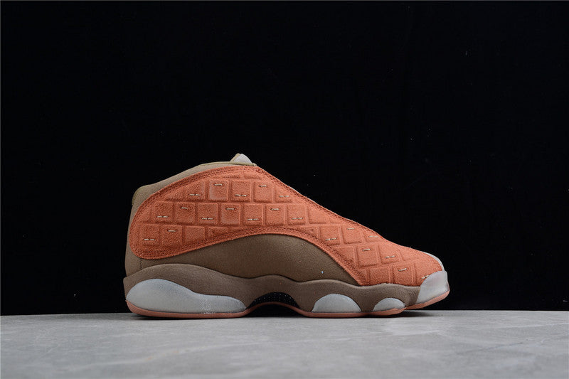 Air Jordan Retro 13 Low X Clot NRG Terracotta/Sepia Stone-Canteen