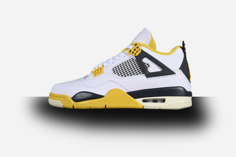 Air Jordan Retro 4 Vivid Sulfur White