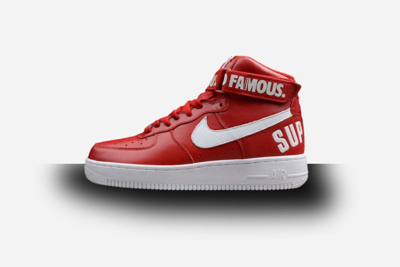 Air Force One High X Supreme SP Varsity Red/White