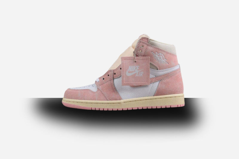 Air Jordan Retro 1 High OG Washed Pink Atmosphere White-Muslin Sail