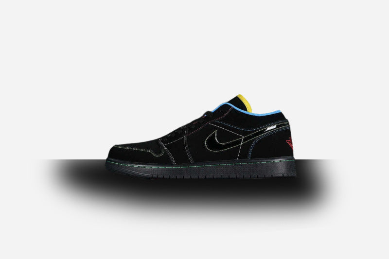 Air Jordan Retro 1 Low Phat Low Olympic Black/Multicolor