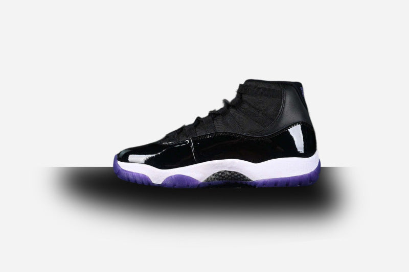 Air Jordan Retro 11 Black/White-Purple