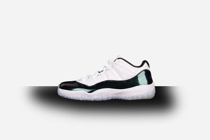 Air Jordan Retro 11 Low Emerald/Emerald Rise Black