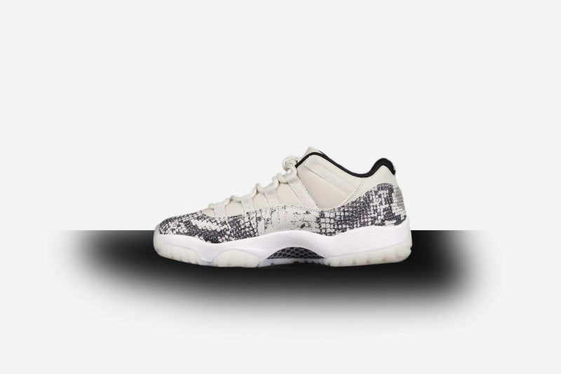 Air Jordan Retro 11 Low Snakeskin/Light Bone-White