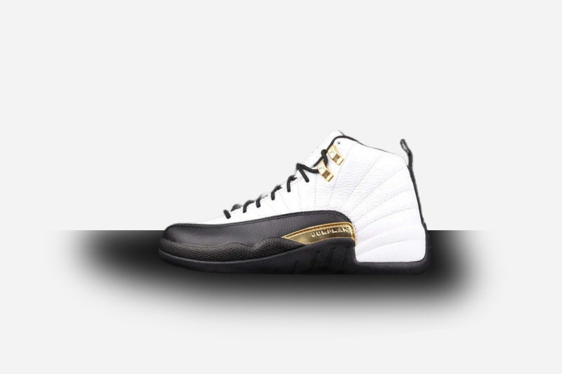 Air Jordan Retro 12 Royalty White/Black Metallic Gold
