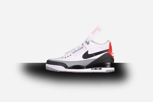 Air Jordan Retro 3 NRG Tinker White/Black/Fire Red-Cement Grey