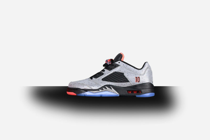 Air Jordan Retro 5 Low X Neymar Grey/Black-Blue