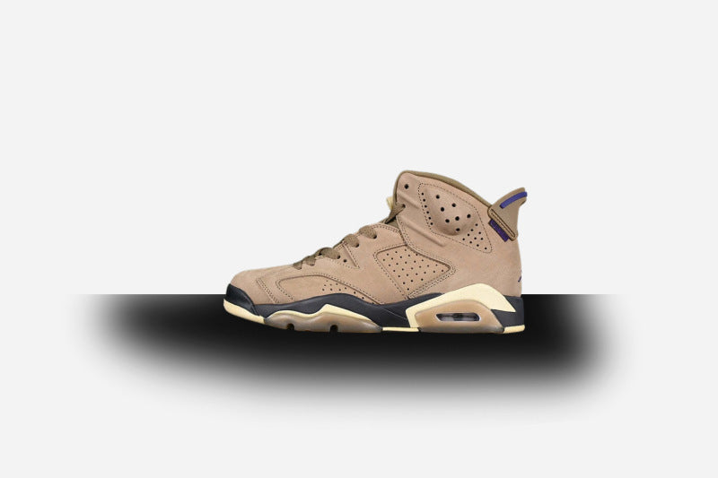Air Jordan Retro 6 Gore-Tex Brown Kelp Brown-Black