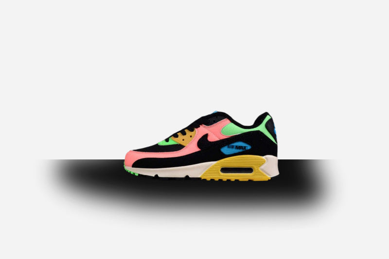 Air Max 90 Black-Fur Multi Color